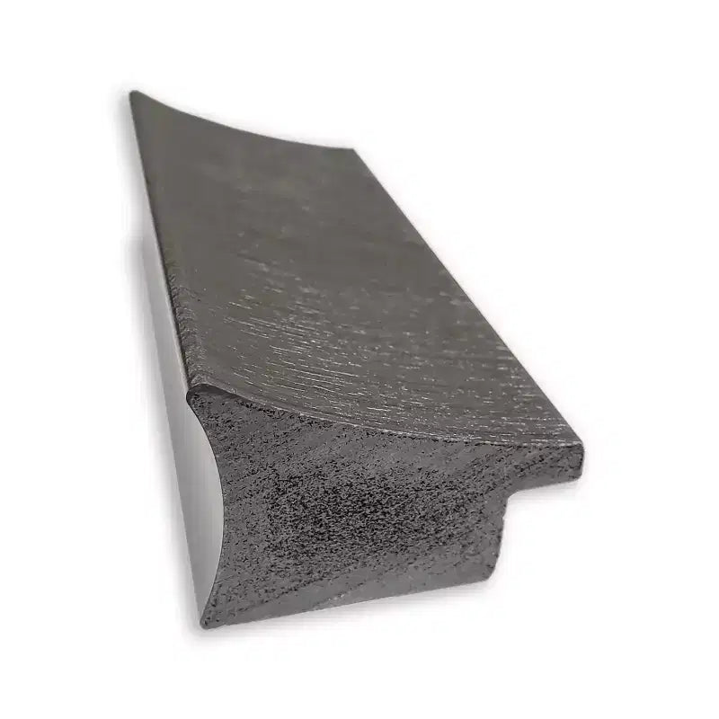 Miroir de porte encadré, finition étain brossé élégant