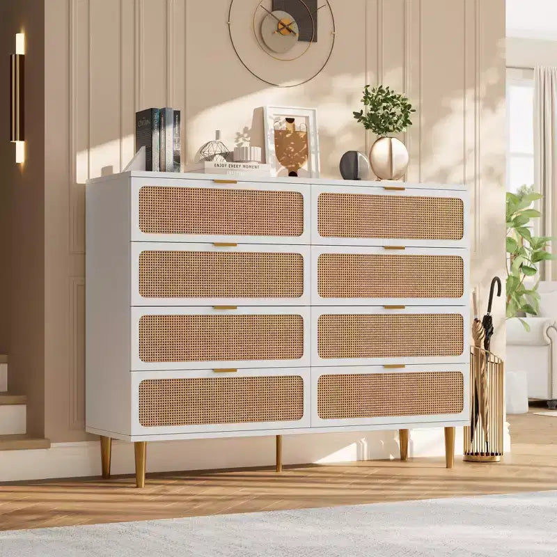 Commodes en rotin