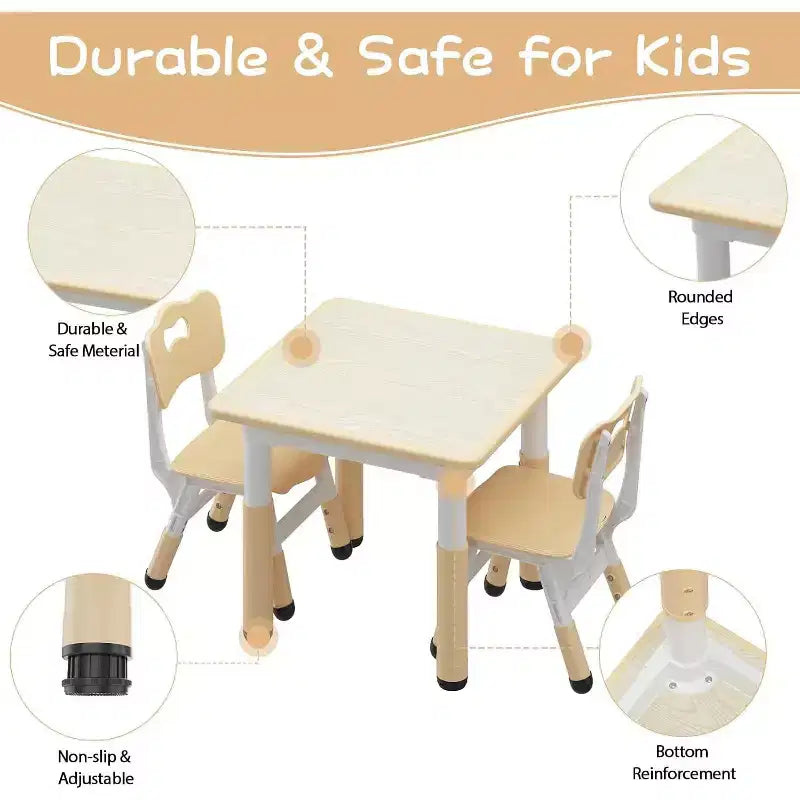 Table et chaises pour enfants
