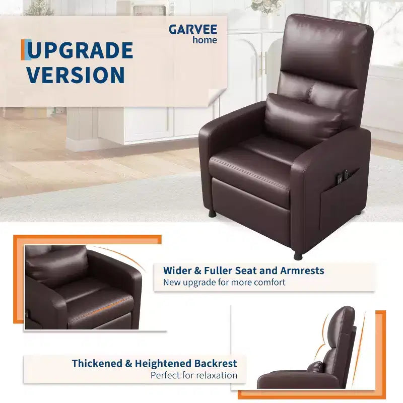 Fauteuil inclinable électrique réglable