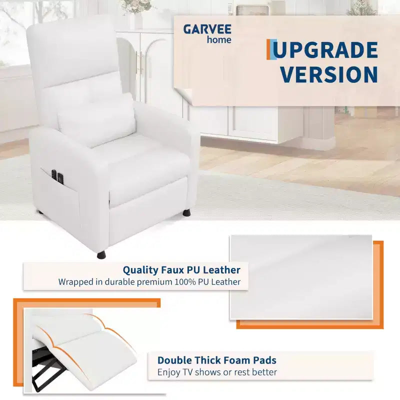Fauteuil inclinable électrique réglable