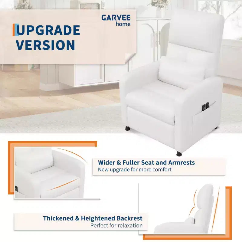 Fauteuil inclinable électrique réglable