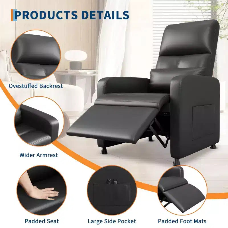 Fauteuil inclinable électrique réglable