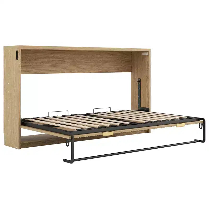 Lit armoire de rangement en bois