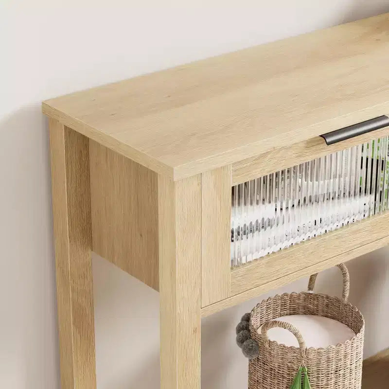 Console en bois moderne