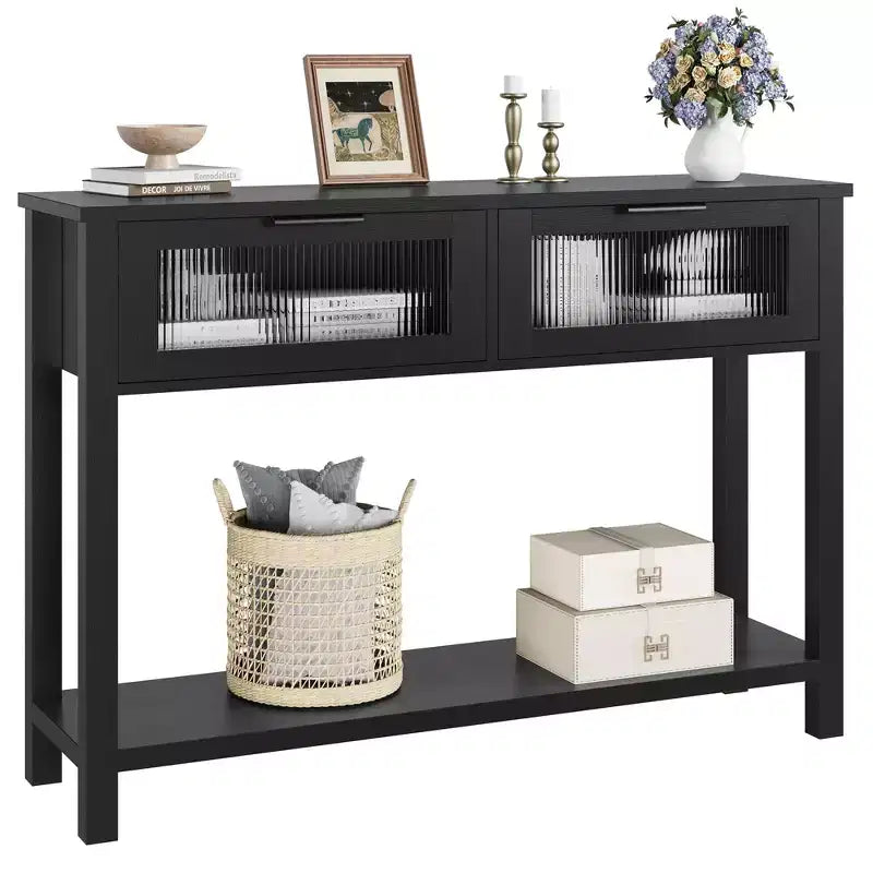 Console en bois moderne