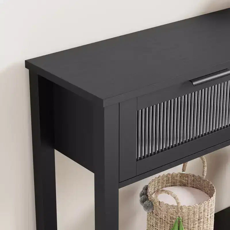 Console en bois moderne