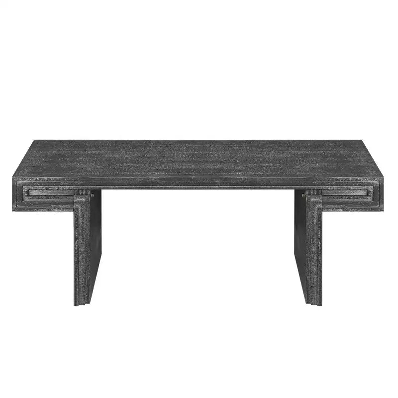 Table basse en bois vintage