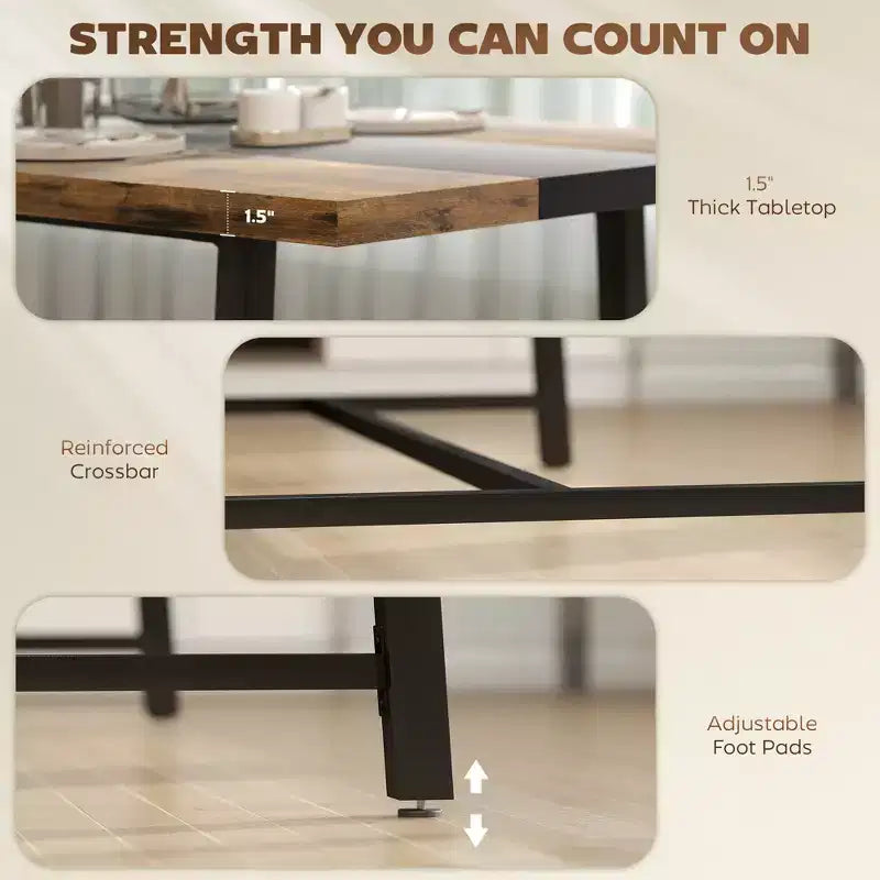 Table de cuisine industrielle