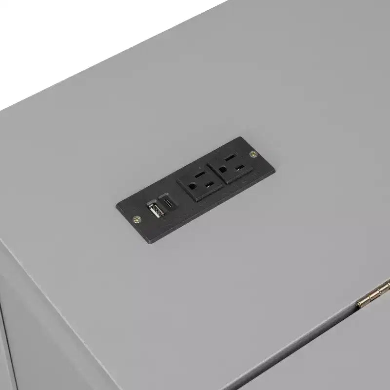 Chevet moderne avec station de recharge USB