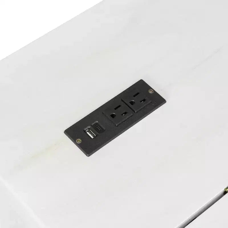 Chevet moderne avec station de recharge USB