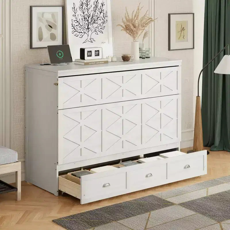 Chevet moderne avec station de recharge USB