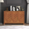 Galano sideboard with chevron-pattern doors 44.3 W 15.8 D 30 H