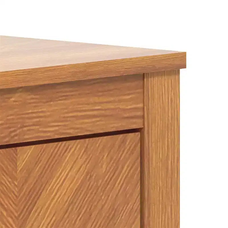 buffet avec portes à chevrons