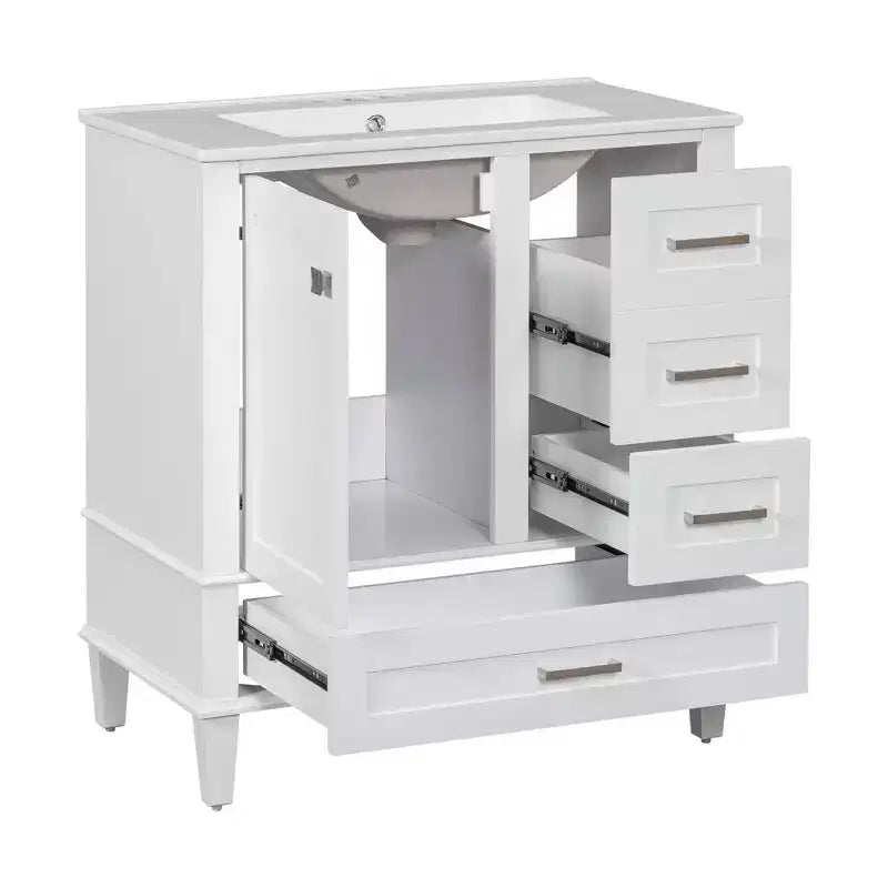 Meuble de rangement de salle de bain moderne