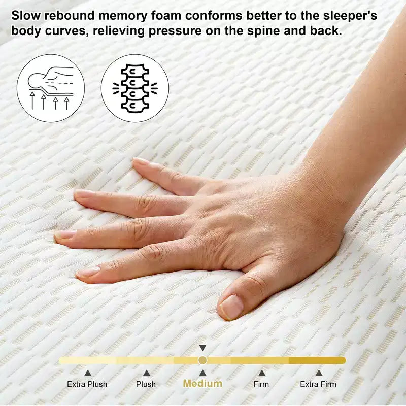 Matelas lit pliant en mousse à mémoire de forme