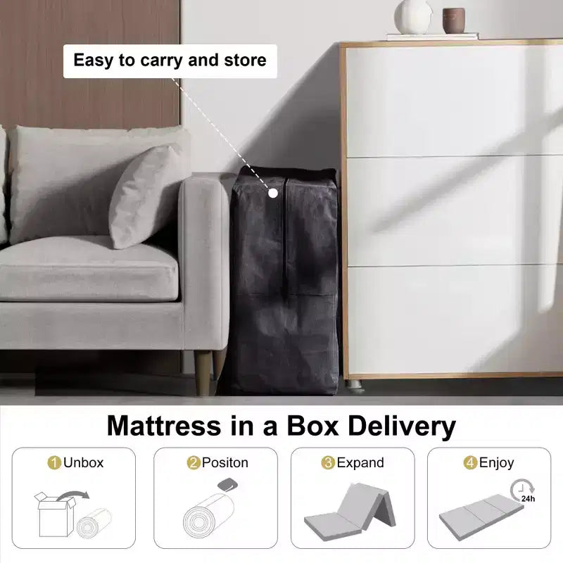 Matelas lit pliant en mousse à mémoire de forme