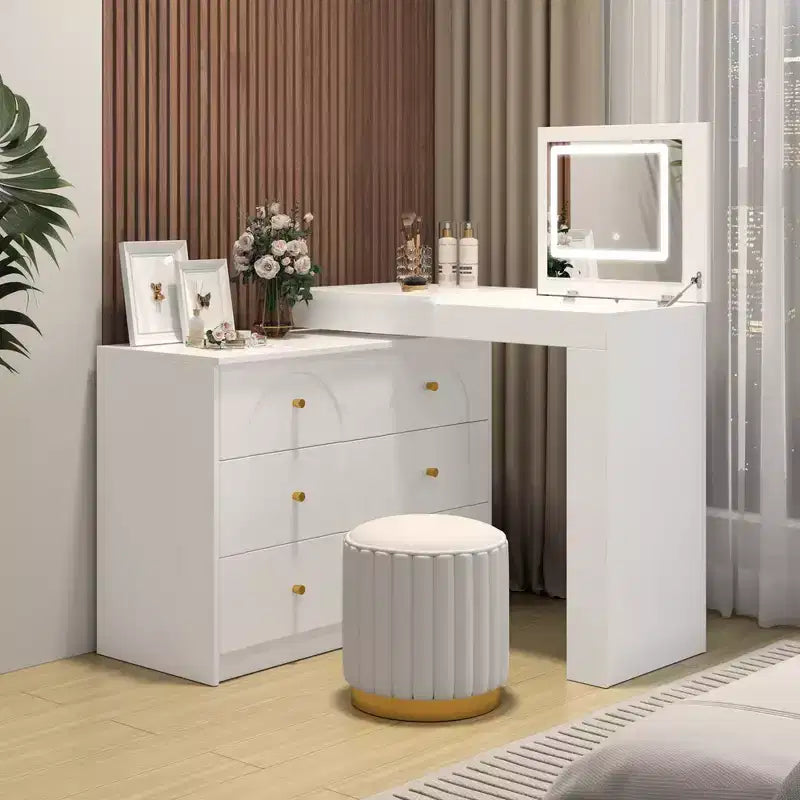 Coiffeuse convertible