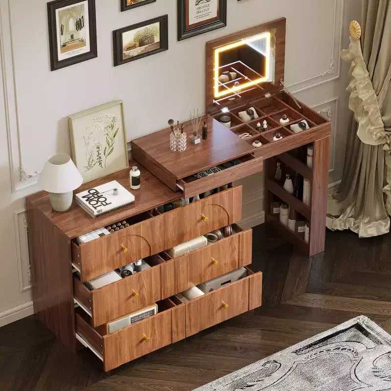 Coiffeuse convertible