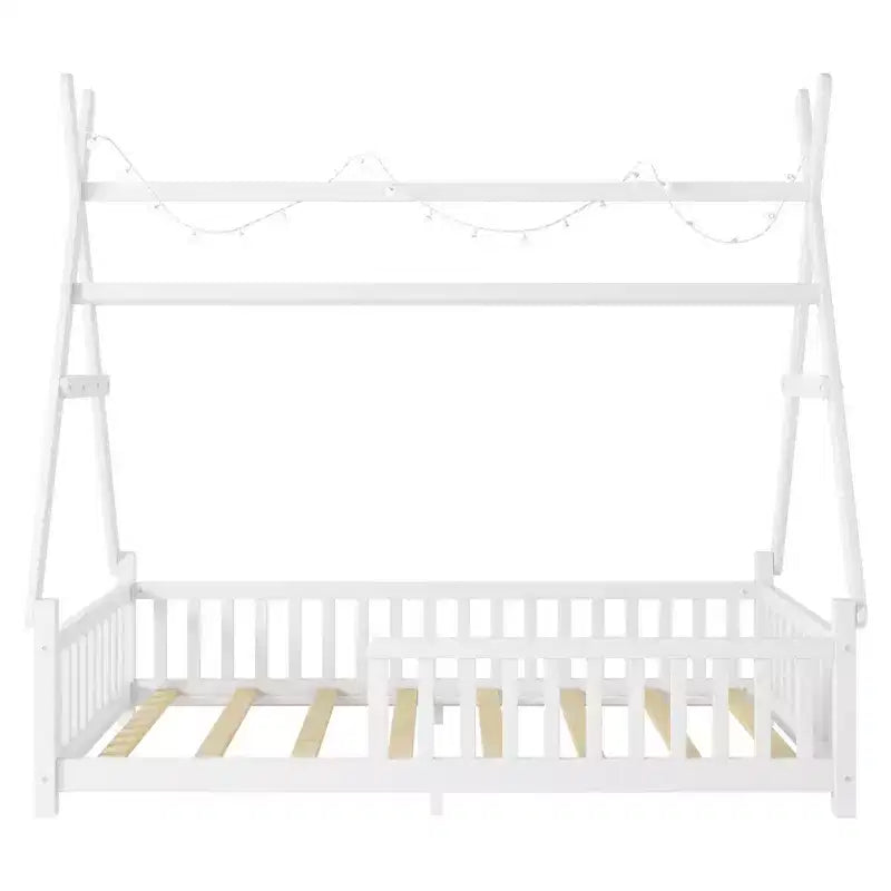 Lit de sol jumeau pour tout-petits