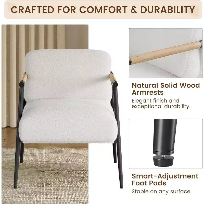 Chaise décorative moderne