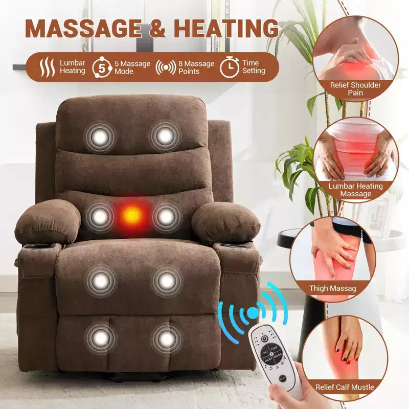 Fauteuil inclinable releveur électrique