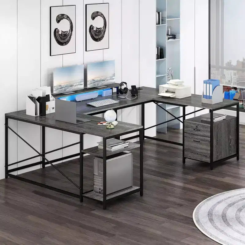 Bureau en U