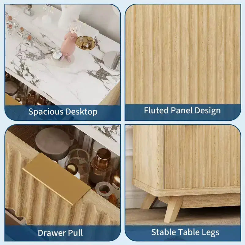 Commode de style moderne avec tiroirs