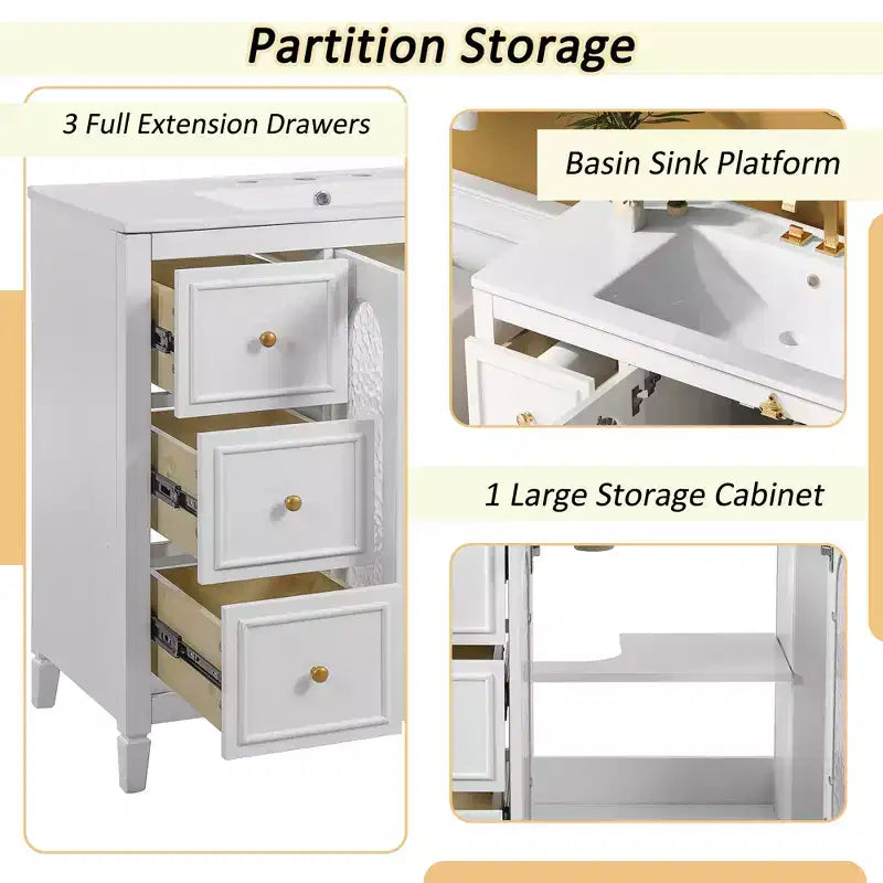 Lavabo de meuble-lavabo