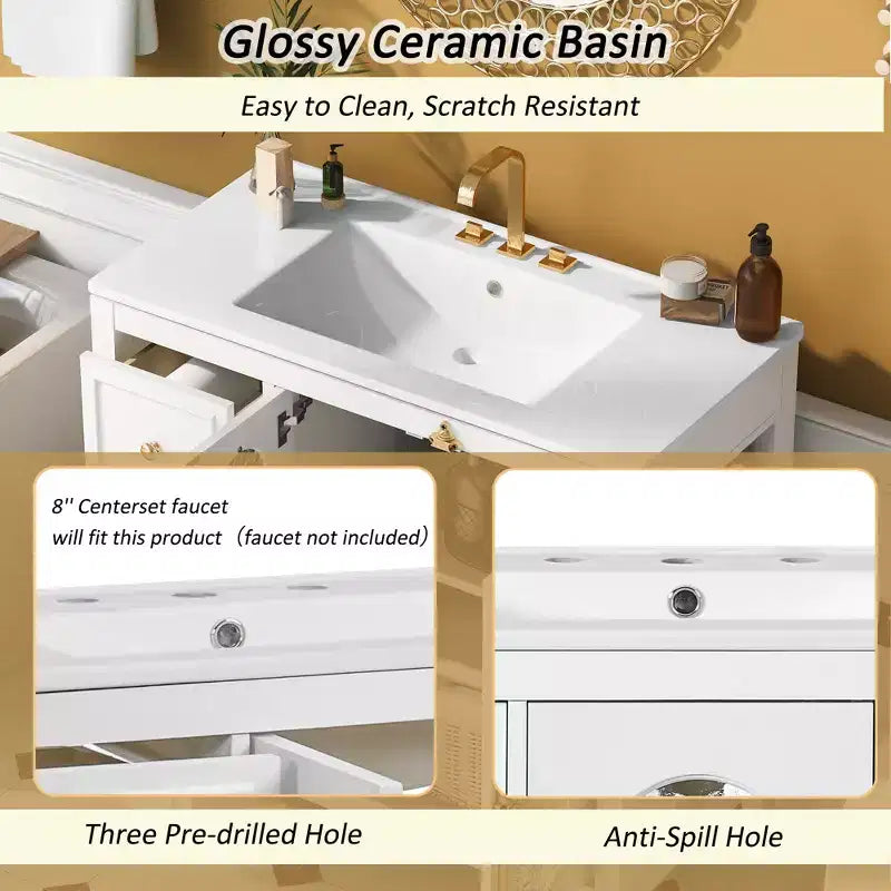 Lavabo de meuble-lavabo