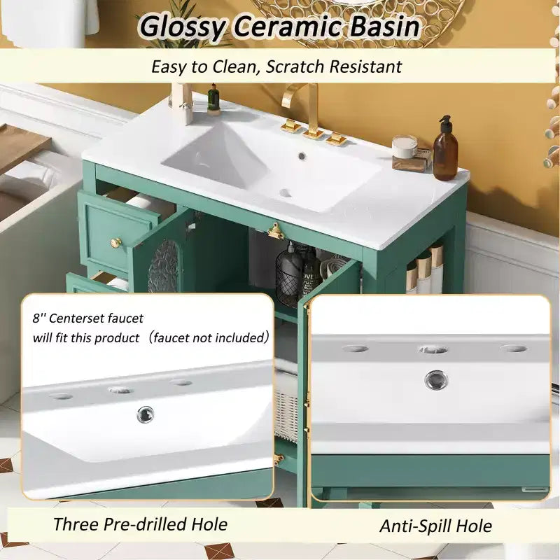 Lavabo de meuble-lavabo