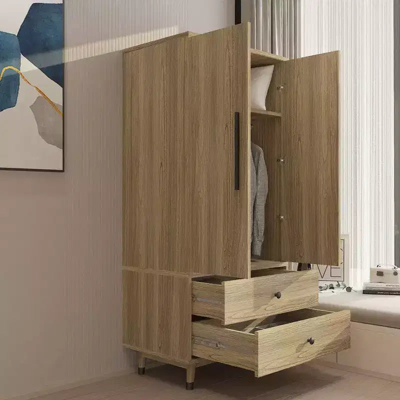 Armoire en chêne avec tiroirs