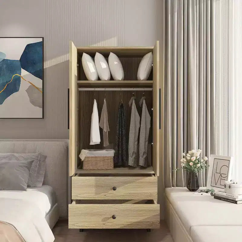 Armoire en chêne avec tiroirs
