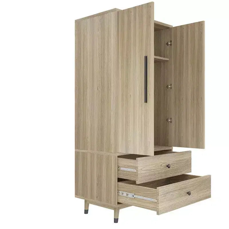 Armoire en chêne avec tiroirs