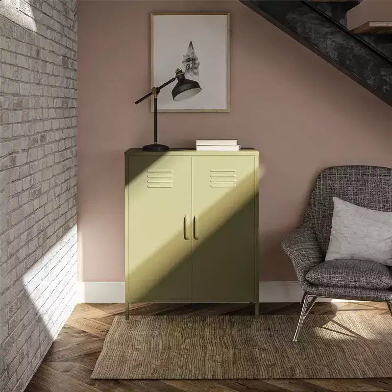 Armoire de rangement métallique