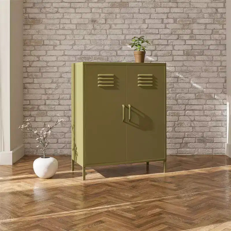 Armoire de rangement métallique