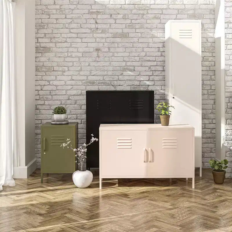 Armoire de rangement métallique