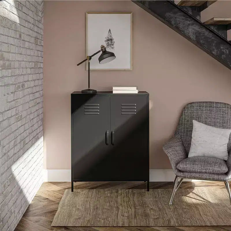 Armoire de rangement métallique