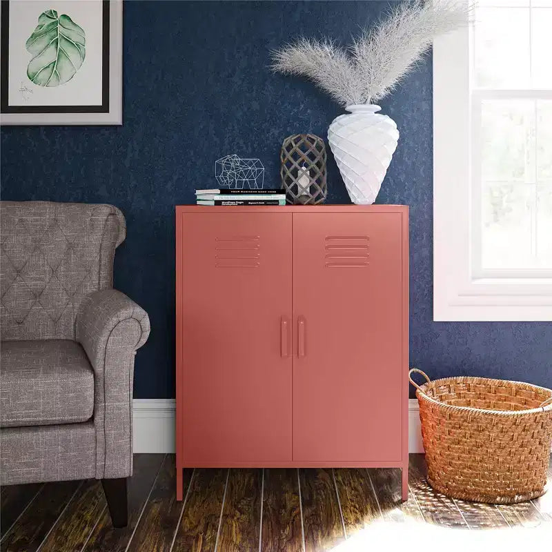 Armoire de rangement métallique