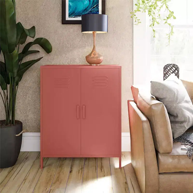 Armoire de rangement métallique