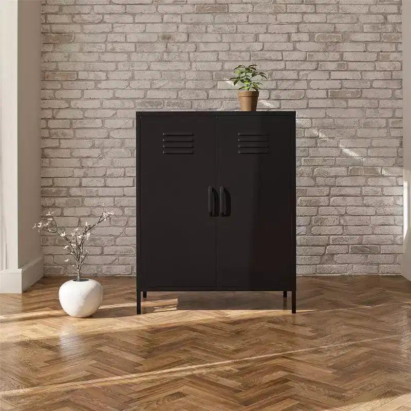 Armoire de rangement métallique