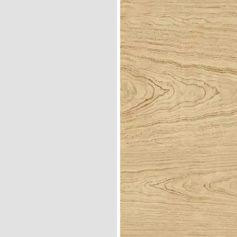 Chaises de salle à manger en bois massif avec dossier en X